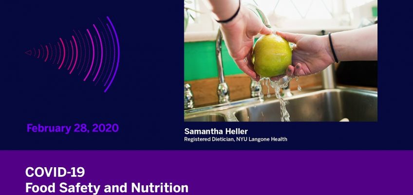 COVID-19: Food Safety and Nutrition