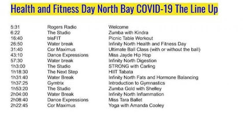 Health and Fitness Day 2020 – Covid 19 Style