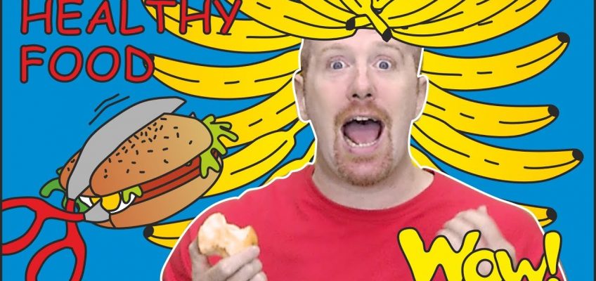 Healthy Food for Kids from Steve and Maggie | Speaking with NEW Stories for Children Wow English TV