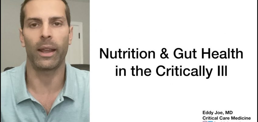ICU Nutrition: Feeding the Critically Ill