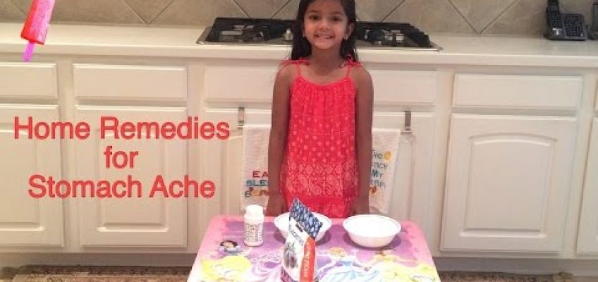 Kids Health: Home Remedies for Stomach Ache