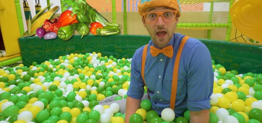 Learn Vegetables for Children with Blippi | Healthy Eating Videos for Kids