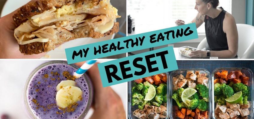 My HEALTHY EATING RESET for WEIGHT LOSS | What I Eat To Get Back ON TRACK With My Goals