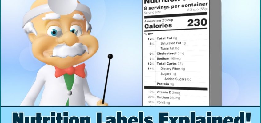 Nutrition Facts Labels – How to Read – For Kids – Dr. Smarty
