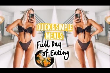 WHAT I EAT IN A DAY! HEALTHY MEAL IDEAS