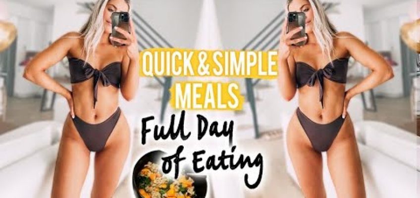 WHAT I EAT IN A DAY! HEALTHY MEAL IDEAS