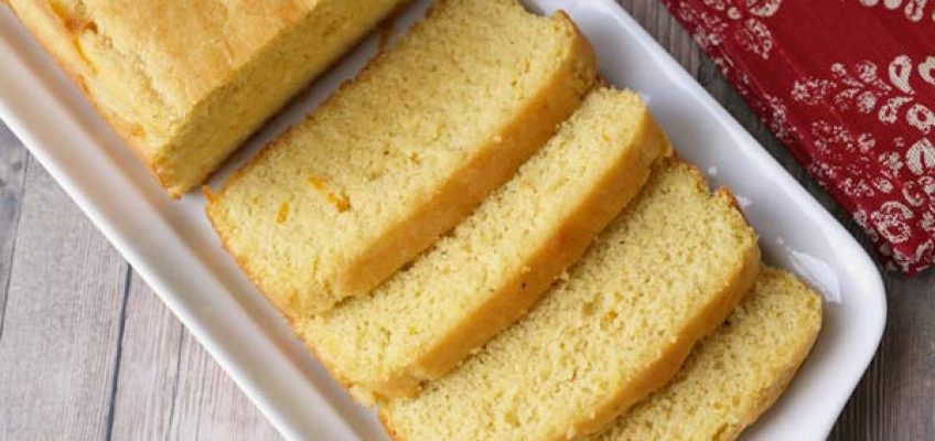 Keto Pound Cake with Almond Flour