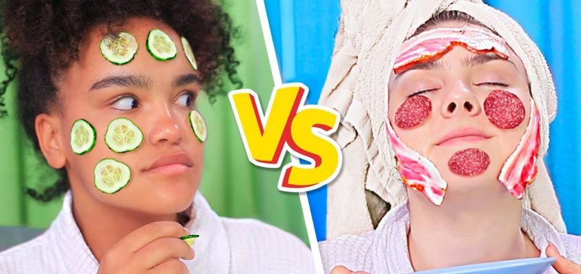 10 DIY Healthy vs Junk Food Challenge!