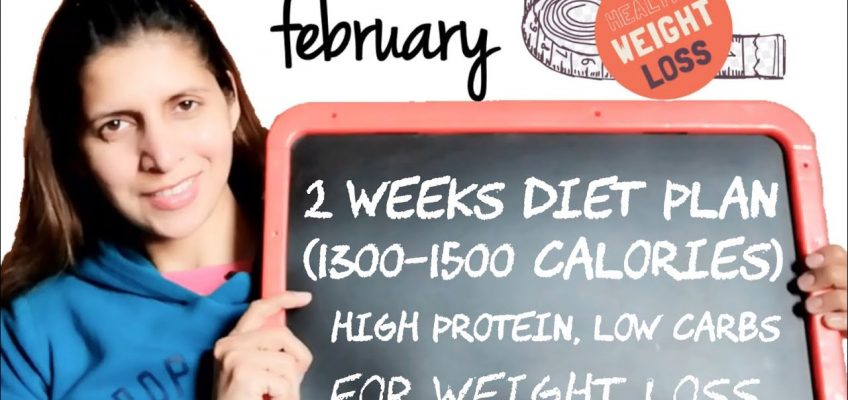 2 Weeks Indian Diet Plan  | February Weight Loss Challenge | 1300 Calorie Meal Plan | High Protein