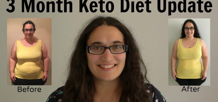 3 Month Keto Diet Weight Loss Update – Low Carb Success – Before and After Pictures