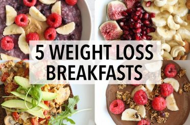 5 HEALTHY BREAKFAST IDEAS FOR WEIGHT LOSS