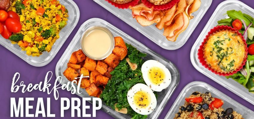 5 Healthy BREAKFAST Meal Prep Ideas | New Year