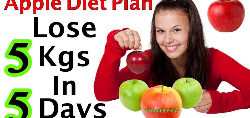 Apple Diet Plan For Weight Loss | Lose 5 Kgs in 5 Days