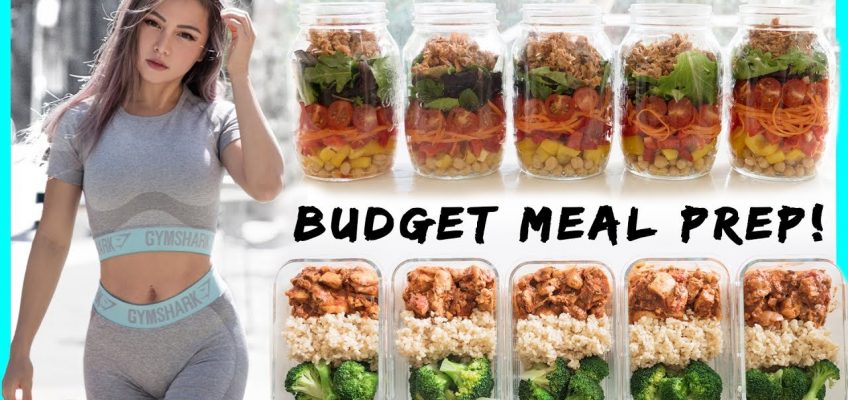 BUDGET Meal Prep | HEALTHY AND CHEAP | Meal Prep On a College Budget