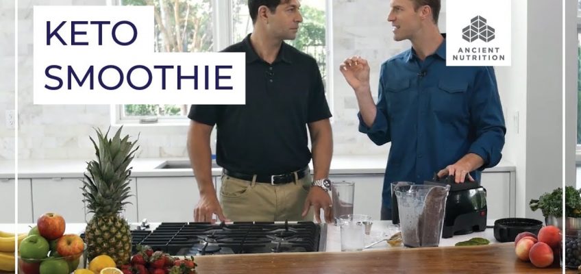Blueberry Keto Smoothie with Dr. Axe and Jordan Rubin | Ancient Nutrition