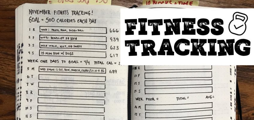 Bullet Journal Basics: Health & Fitness Tracking