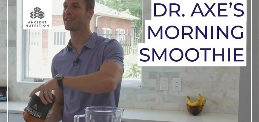 Dr. Axe's Morning Smoothie | Ancient Nutrition