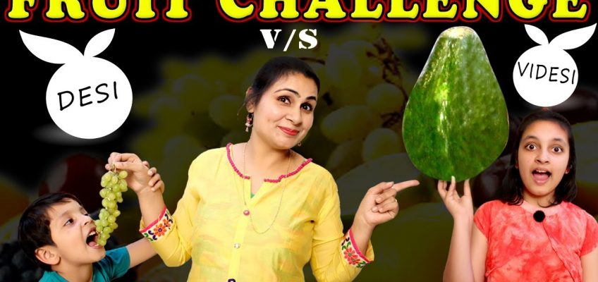 FRUIT CHALLENGE | Healthy Eating #Kids #Funny #Bloopers | Game for kids | Aayu and Pihu Show