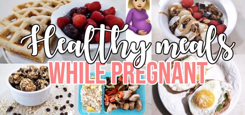 FULL DAY OF EATING | Healthy meals while pregnant 🤰🏼