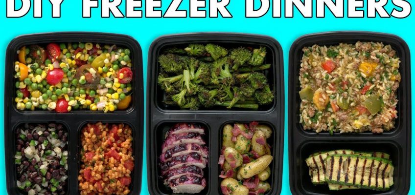 Freezer Meals! Healthy Meal Prep – Freezer Dinners! – Mind Over Munch
