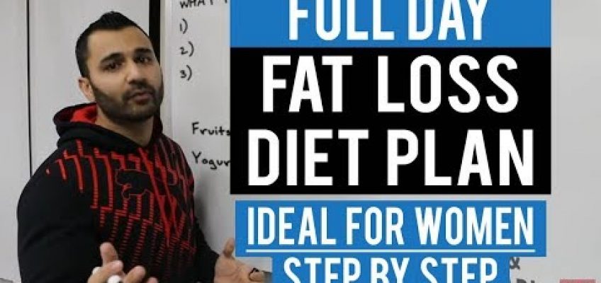 Full Day FAT / WEIGHT LOSS DIET PLAN for WOMEN! (Hindi / Punjabi)