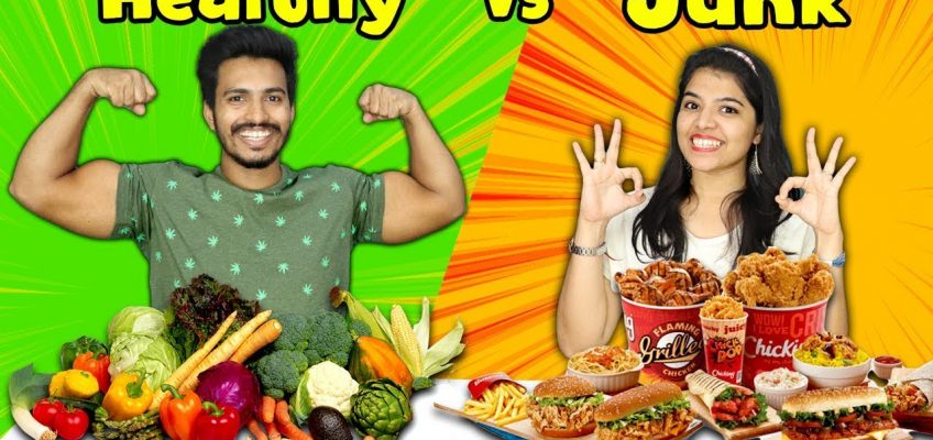Healthy Food Vs Junk Food Challenge | Hungry Birds