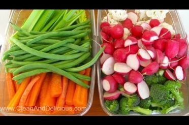 Healthy Meal Prep: A Week of Veggies | Clean & Delicious