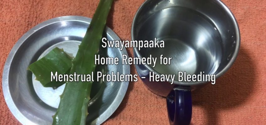 Home Remedy – Menstrual problems – Remedy for Heavy Bleeding | Mane maddu