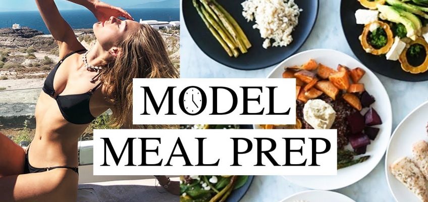 How A Model Meal Preps | Health Diet, Weight Loss, & My 5 Minute Meal | Sanne Vloet