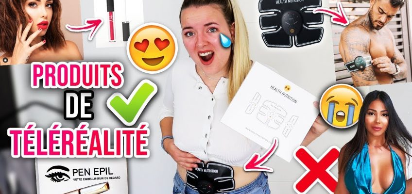 JE TEST DES PRODUITS DE TÉLÉRÉALITÉ ! (Health Nutrition, Penepil, NabCosmetic…)