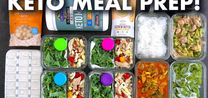 Keto Meal Prep for the Week | Healthy Meal Prep for Keto Diet