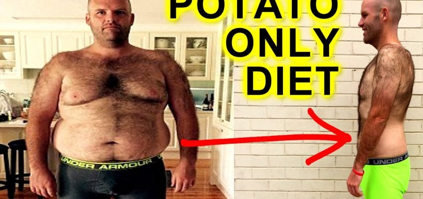 MAN BREAKS POTATO ONLY DIET ON LIVE TV & EPIC WEIGHTLOSS JOURNEY REVEALED
