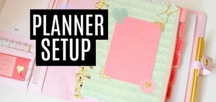 My Health & Fitness Planner Setup! How I Keep Track of Diet and Exercise using Kikki K