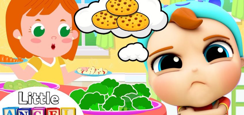No No Snacks | Healthy Habits Kids Song & Nursery Rhymes by Little Angel