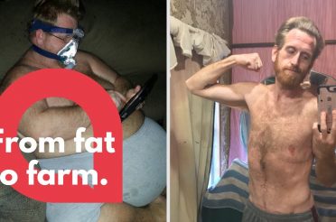 Obese man loses 350 pounds by eating healthy food grown on his farm | SWNS