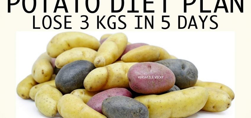 Potato Diet : 5 Day Plan | Potato Diet For Weight Loss | Lose 3 Kgs In 5 Days