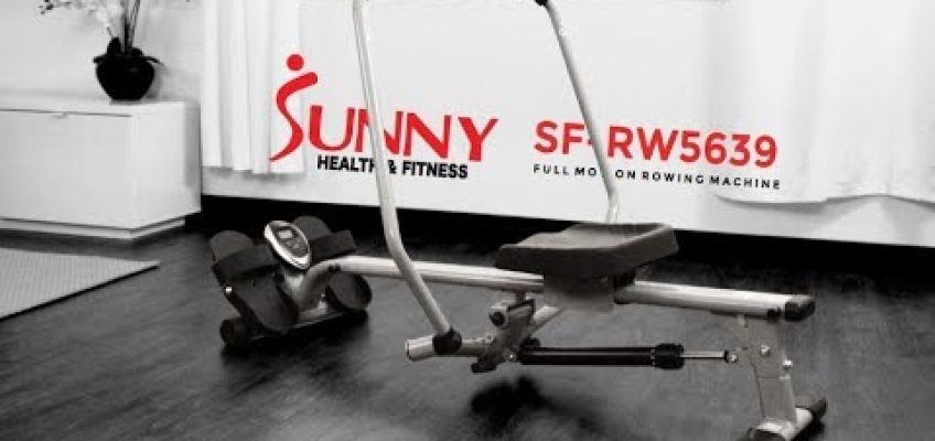 Sunny Health & Fitness SF-RW5639 Full Motion Rowing Machine