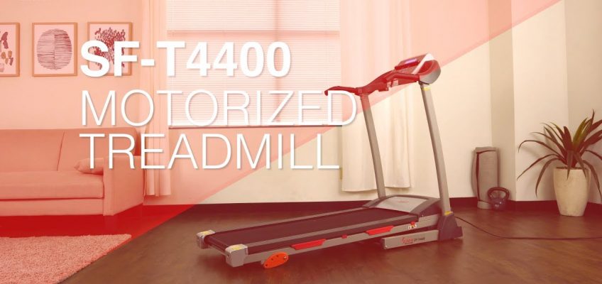 Sunny Health & Fitness SF-T4400 Treadmill with Manual Incline