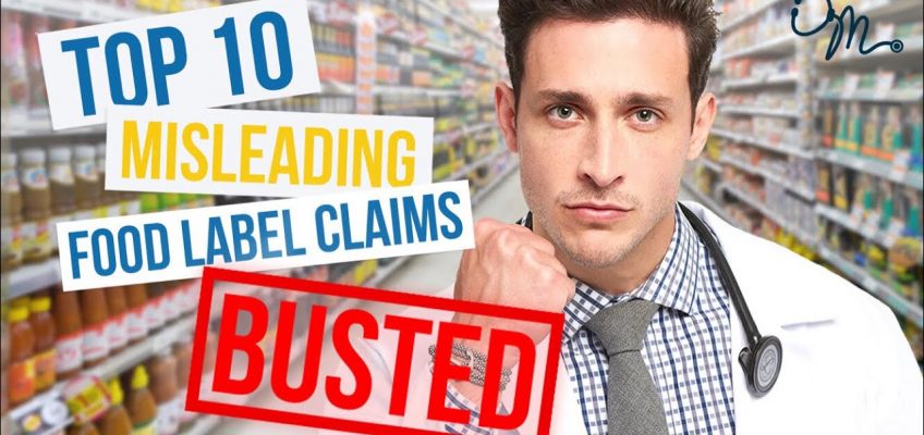 Top 10 Misleading Food Label Claims | Nutrition Labels BUSTED!!!