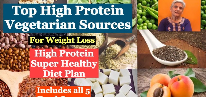 Top high protein vegetarian Sources For weight loss | Healthy High Protein Diet Plan | Part -II