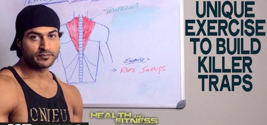 Unique Exercise to Build KILLER TRAPS | Health and Fitness Tips | Guru Mann | Workout Tips