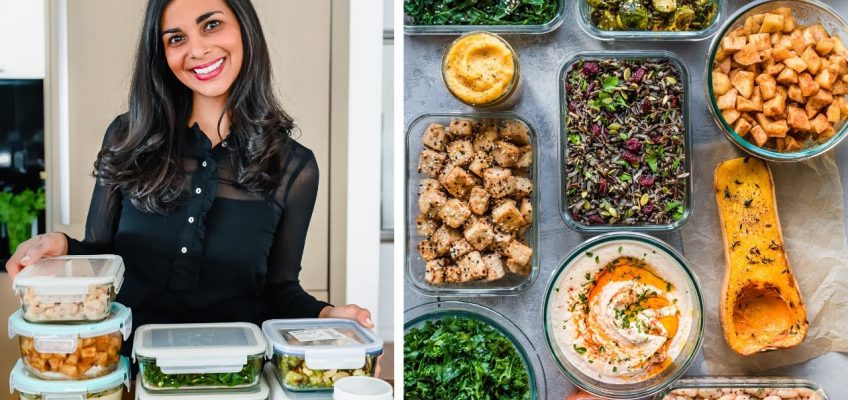 VEGAN MEAL PREP FOR WINTER | 8 ingredients for healthy meals (+ PDF guide)