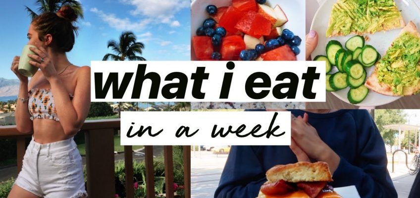 WHAT I EAT IN A WEEK: *realistic* + healthy meals