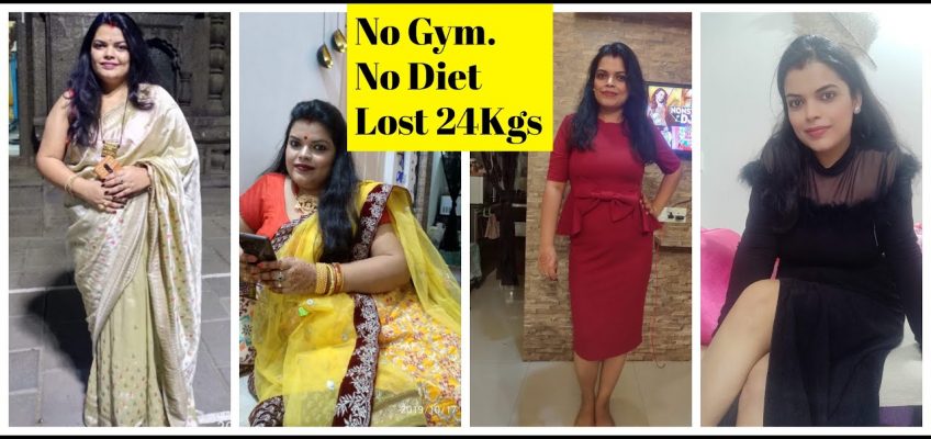 Weight Loss Transformation: Lost 24 kgs in 6 months | No Dieting No Gym | Preeti Pranav