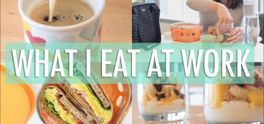 What I Eat In a Day at Work | EASY & Healthy Meals