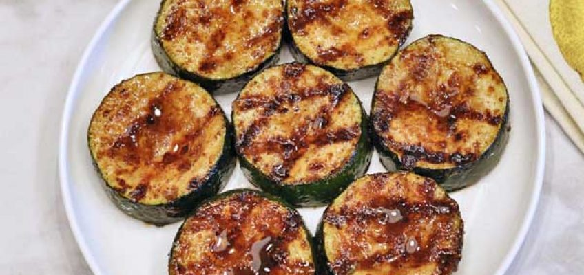 Balsamic Grilled Zucchini
