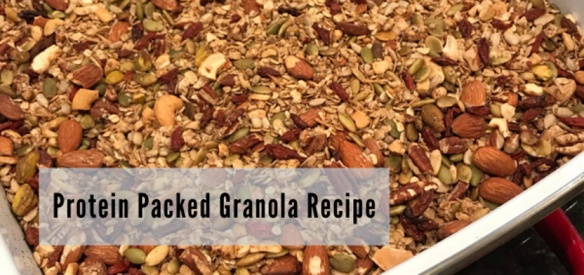 Protein packed granola recipe | Health Stand Nutrition