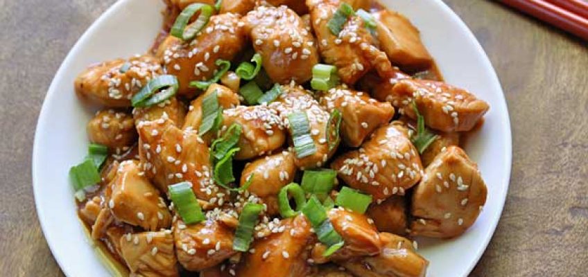 Keto Sesame Chicken