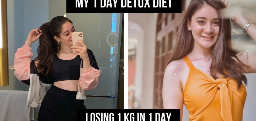 1 Day Detox and Cleanse Weight Loss Diet | How to Lose Weight Fast