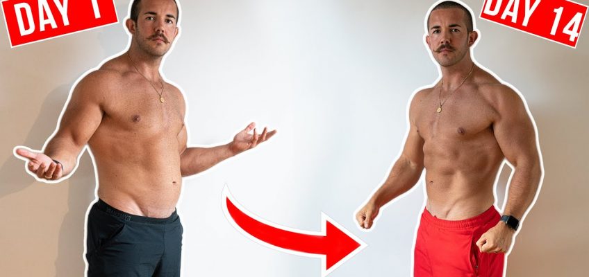 14 Day Fat Loss Transformation *aggressive dieting*